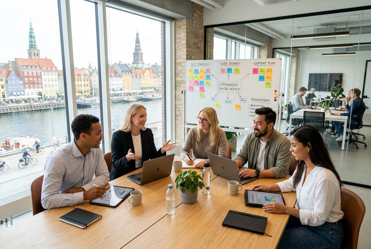 Hvad skal du forvente af et digitalt bureau i København