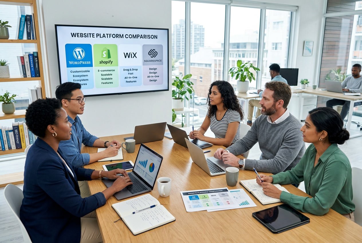 Sådan vælger du den rette platform til din virksomheds hjemmeside