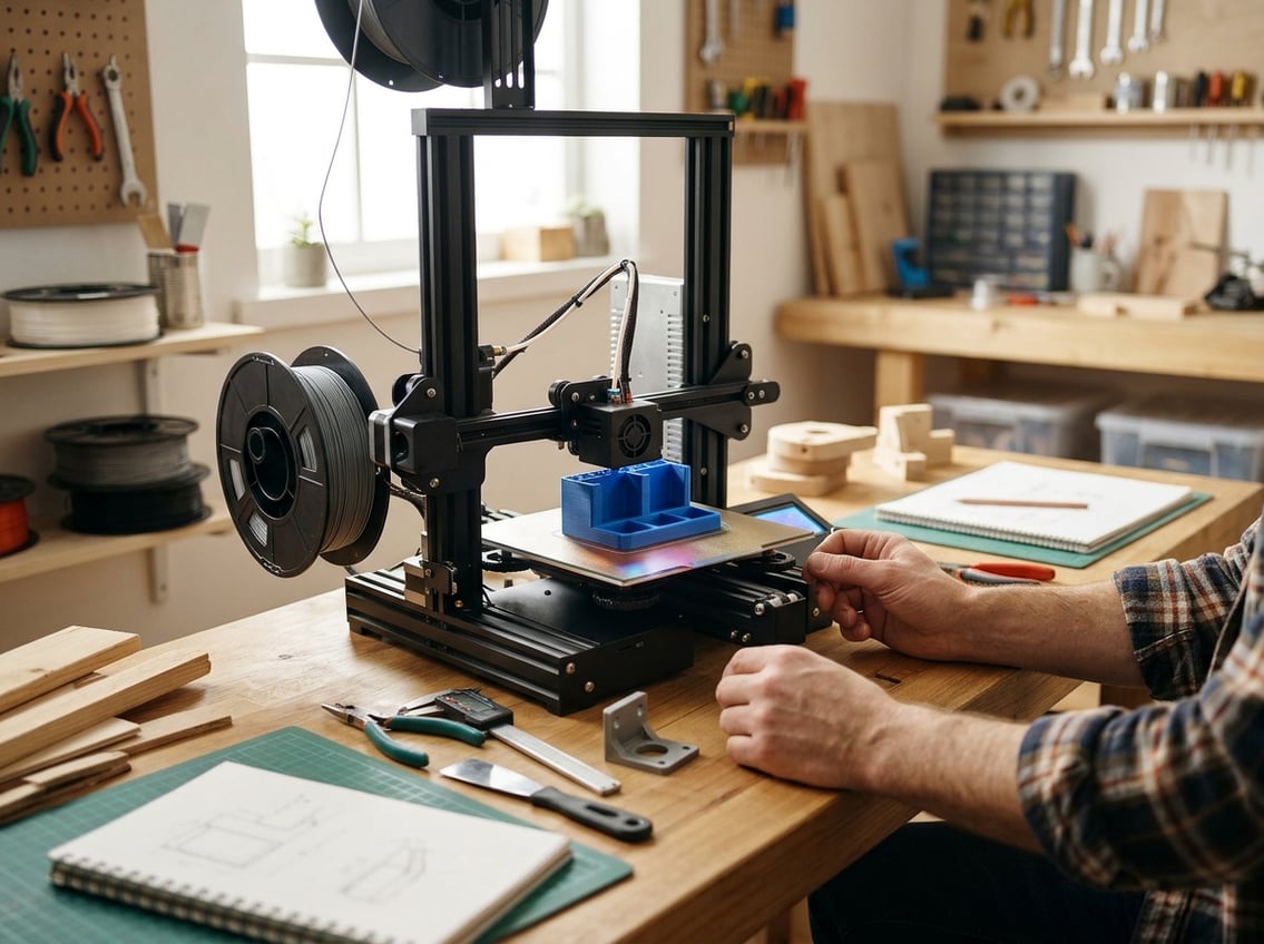Når 3D print skal blive en del af hobbyværkstedet